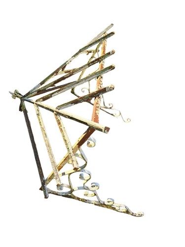 Ancienne marquise fer - marquise, en